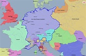 expansion sacro imperio romano germánico 1460 | Historias de nuestra ...