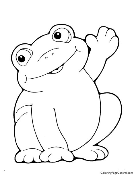 frog  coloring page coloring page central