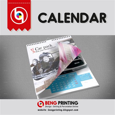 Cetak Calendar Percetakan Online Beng Printing