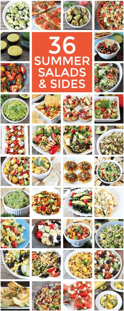 36 Summer Salad And Sides Recipes