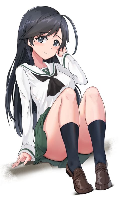Isuzu Hana Girls Und Panzer Drawn By Lazurite User 8870367 Danbooru