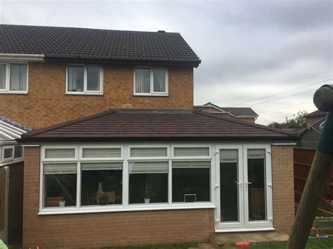 Conservatory extension and guardian warm roof | Warm roof, Roof extension, Conservatory extension