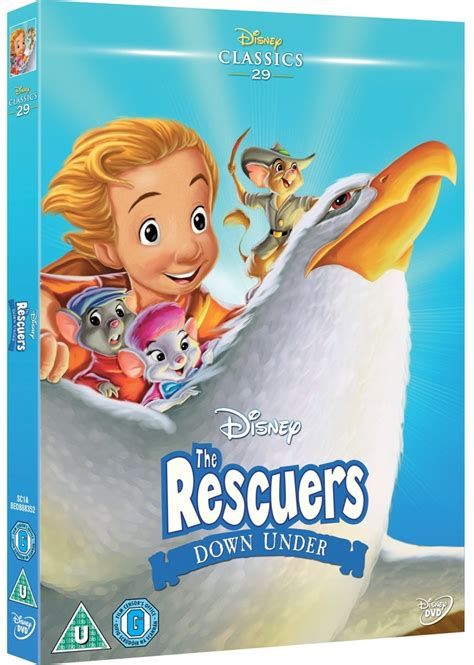 The Rescuers Down Under Dvd Free Shipping Over £20 Hmv Store