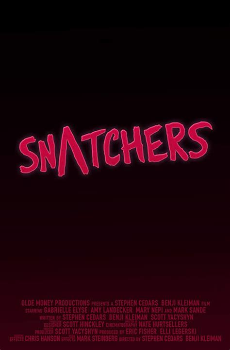 Voir Film Snatchers 2016 Streaming Vf Complet En Français