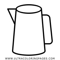 Jug Coloring Page Ultra Coloring Pages