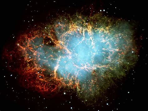 Crab Nebula The Crab Nebula From Vlt Crab Nebula Nebula Crab