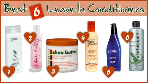 Some conditioners are designed to work best on natural hair; Best 6 Leave In Conditioners For Natural And Relaxed Hair ...