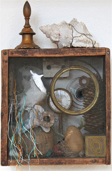 Assemblage Art By Mike Bennion The Comfort Zone Assemblage Art