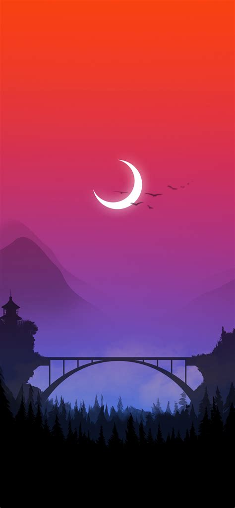 1125x2436 Bridge Sunset Minimal 4k Iphone Xsiphone 10iphone X Hd 4k