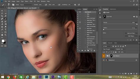 Action Professional Skin Retouching In Photoshop Youtube