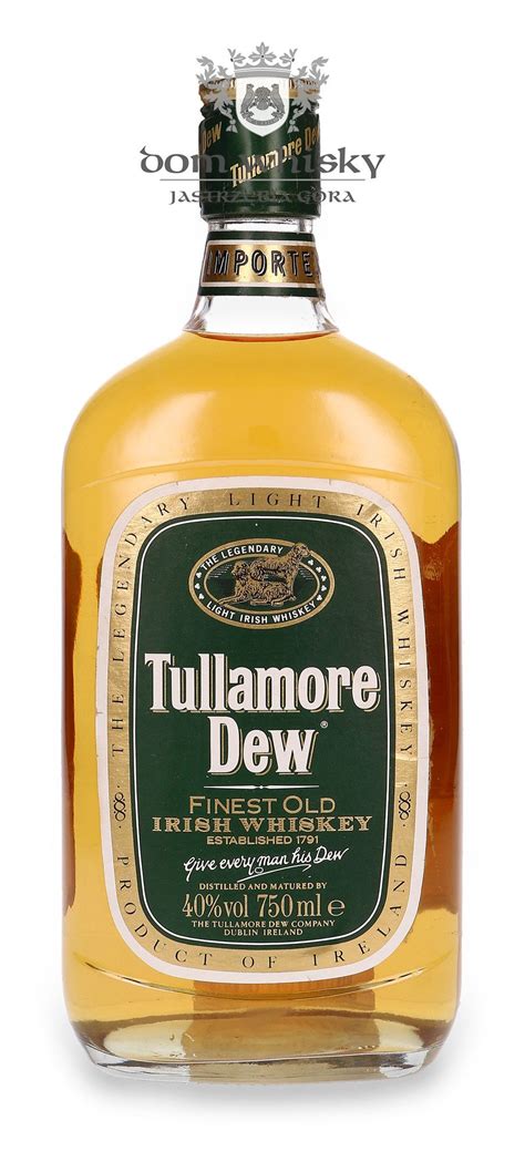 Tullamore Dew Finest Old Irish Whiskey 40 075l Dom Whisky