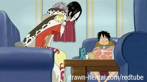 One Piece Hentai Boa Seduces Luffy CartoonPorn