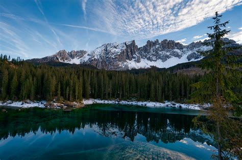 2560x1700 Italy Mountains Lake Carezza Alps 5k Chromebook Pixel Hd 4k