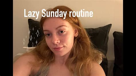Lazy Sunday Routine Dinner Skincare Youtube