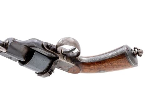 Civil War Era Lefaucheux Model 1854 Single Action Military Pinfire Revolver