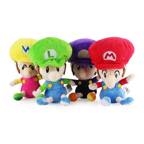 15cm Nintendo Game Super Mario Bros Mario Luigi Waluigi Wario Baby