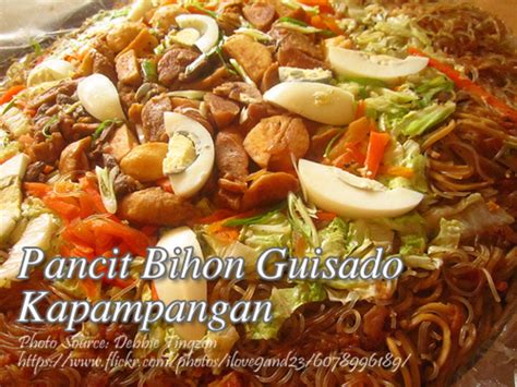 Pancit Bihon Guisado Kapampangan Recipe By Manny