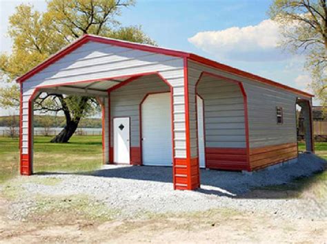 Combo Units Rd Carports Rv Covers Metal Garages