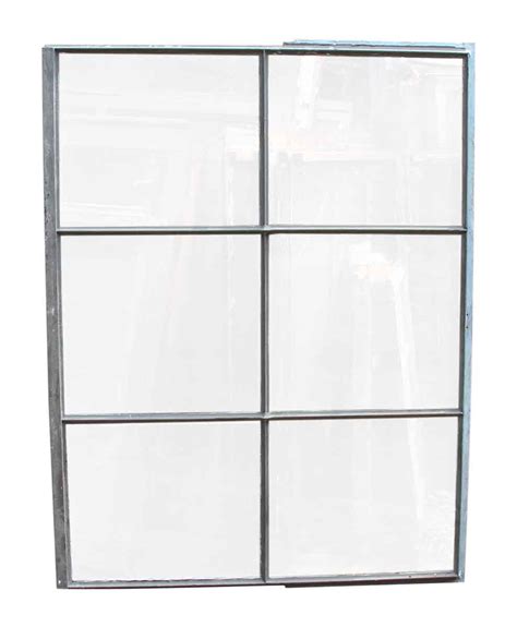 Six Pane Industrial Steel Frame Glass Window Olde Good Things