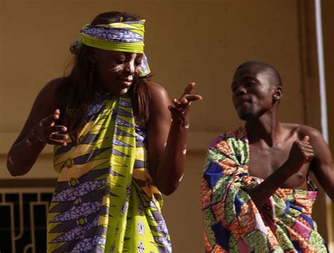 Traditional Dress And Dance Congo Brazzaville At The Su Flickr