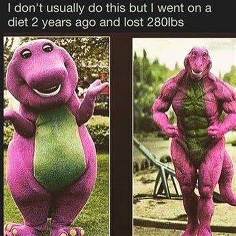 Barney Dinosaur Meme