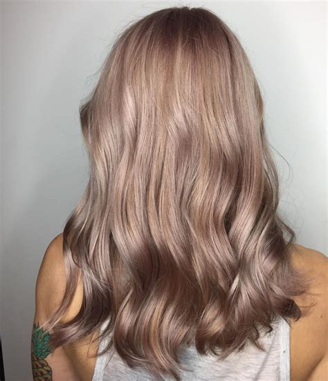 dusty rose hair foxandjane dusty rose hair brown blonde hair blonde honey honey hair medium