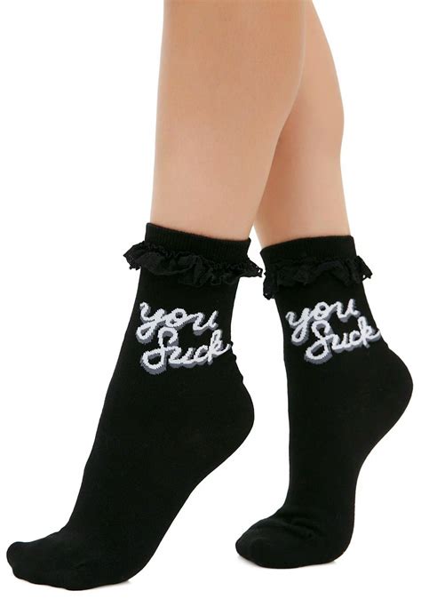 Pin By Em Chadwick On In Your Dreams Ankle Socks Socks Goth Fashion