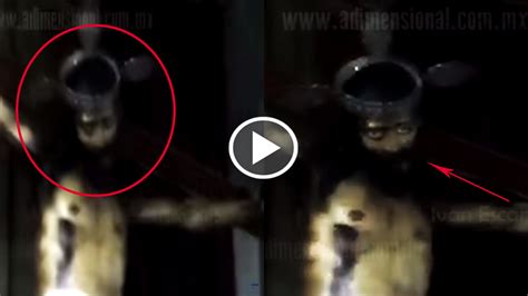 Viral Statue Of Jesus Crucified Was Caught On Cam Opening Its Eyes