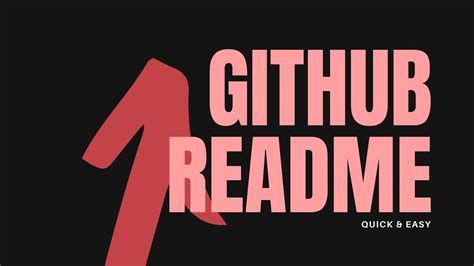 How To Create Github Profile Readme Quick And Easy Youtube