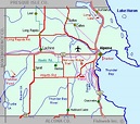 Alpena Michigan Map - World Map Gray