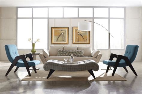 Before And After Mid Century Modern Living Room Design Online Decorilla