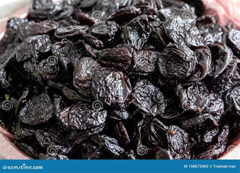 Close Up Of Prune Dried Prune Dried Fruits Cooking Ideas Stock