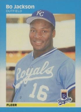 1990 score #663 frank thomas rookie card estimated psa 10 value: 1987 Fleer Glossy Bo Jackson #369 Baseball - VCP Price Guide