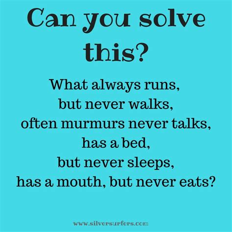 Funny riddles are different from maths riddles. Riddles with answers - Silversurfers in 2020 | Riddles ...