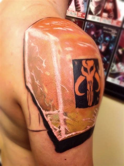 Boba Fett Star Wars Armor Color Tattoo Tattoos Tattoos