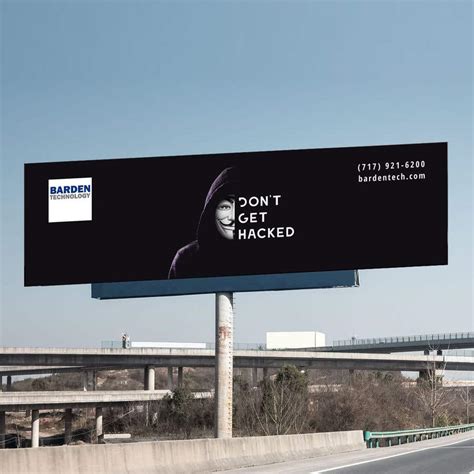 Billboard Design For Cyber Security Firm Freelancer