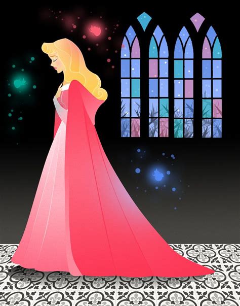 Sleeping Beauty Pink By Piline0509 On Deviantart Disney Art Disney