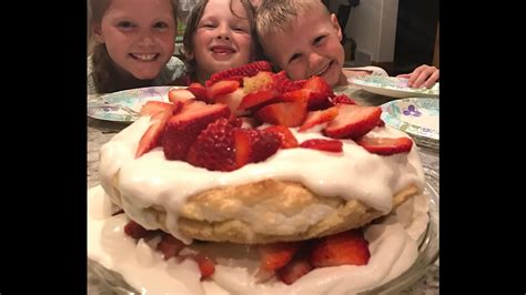 Patty Cake Strawberry Shortcake Recipe Youtube