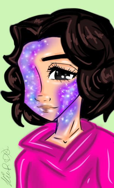 Galaxy Girl Ibispaint