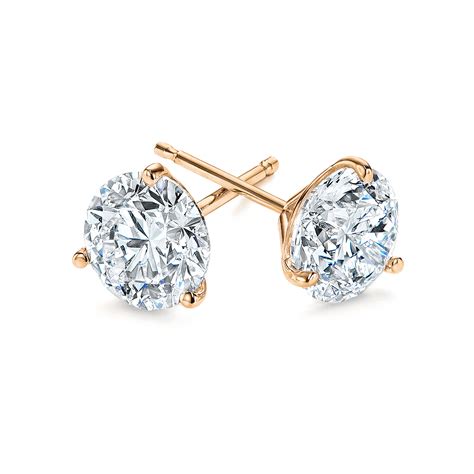 Natural Diamond Stud Earrings Joseph Jewelry Seattle Bellevue