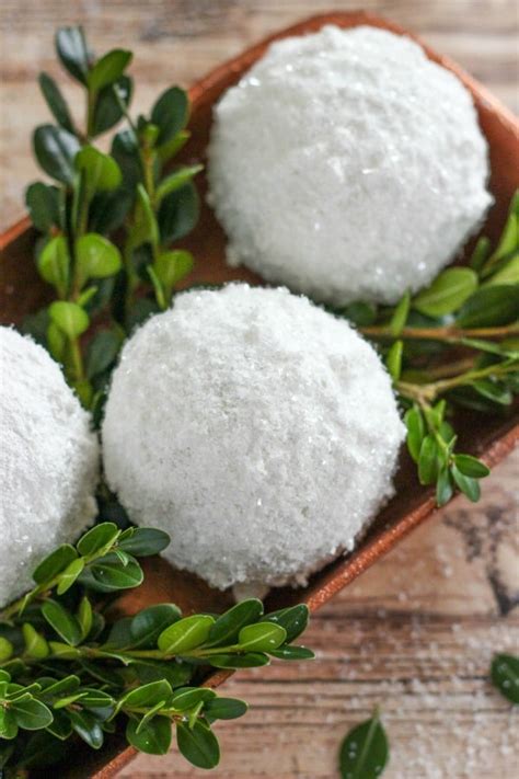 How To Make Sparkle Snow Texture Balls Purely Katie