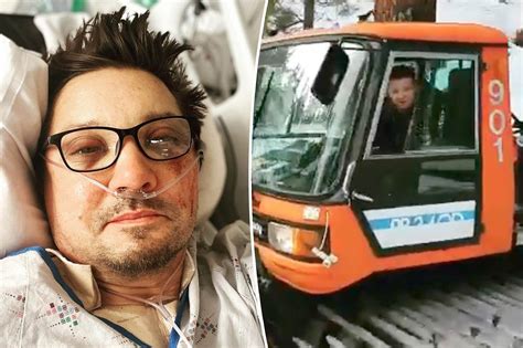 jeremy renner was trying to save his nephew when he was crushed by a snow plow afpkudos
