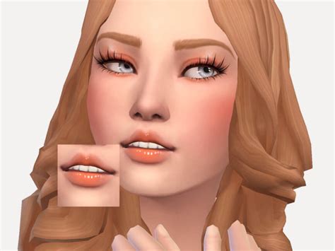 Sims 4 Mango Lipgloss The Sims Book