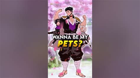 Unveiling The Secret PETS Of Every Hashira! [Part 01] #shorts #gyomei #