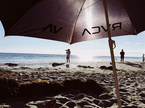 Hd Wallpaper Beach Umbrella Rvca Sun Sand Surf Water Ocean