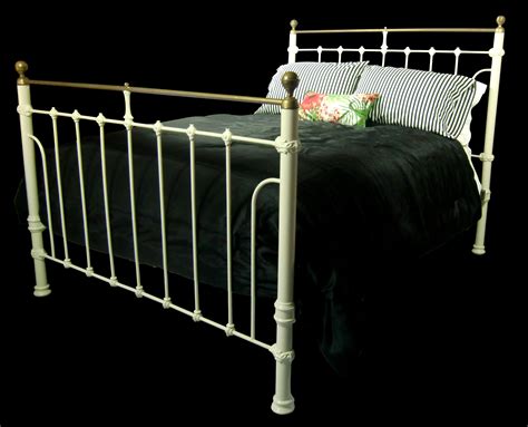Queen Size Antique Cast Iron And Brass Bed Antique Iron Beds Wrought