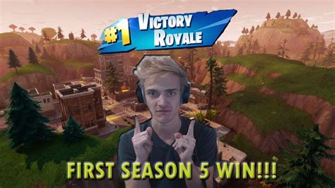 Ninjas First Season 5 Win And More Fortnite Clips Youtube