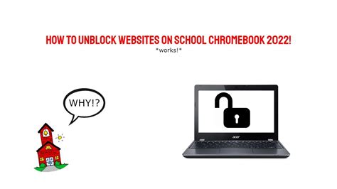 How To Unblock Websites On School Chromebook 2022 Youtube