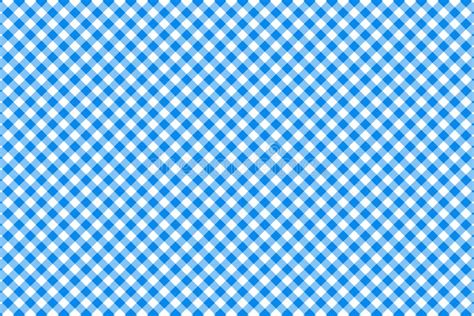 Blue Gingham Pattern Stock Illustration Illustration Of Material