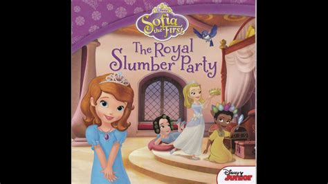 Disney Sofia The First The Royal Slumber Party Storytime Book Reading